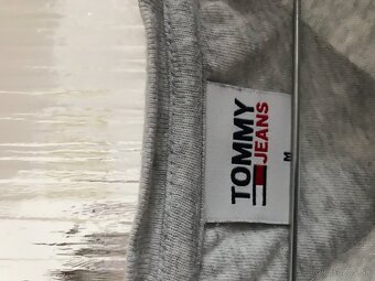 TOMMY HILFIGER originál sive damske tricko M - 6
