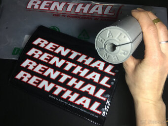 RENTHAL Chránič Hrázdy Riaditok Čierno-Červený - ORIGINÁL - 6