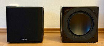 Predám 3 kusy subwoofer Mirage MM-8, gloss black - 6