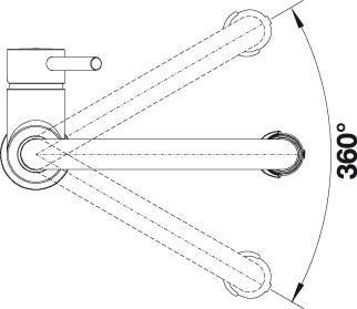 kuchynska bateria BLANCO Catris-S Flexo (chrom) - 6