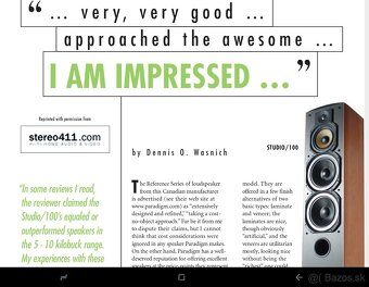 Paradigm reference studio 100 v2 - 6