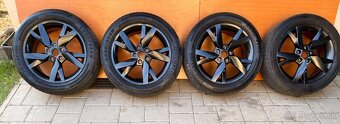 SKODA orig LYRA alu disky 205 55 R17 5x112 Skoda Superb oct - 6