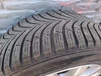 Alu disky 5x112 R16 Mercedes + 205/55 R16 zimné pneumatiky - 6