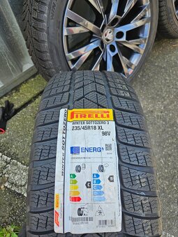 Zimní alu kola Antares 18" Škoda Superb 235/45 R18 - 6