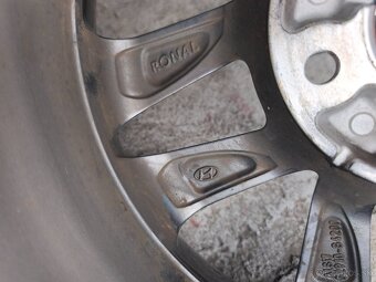 Alu disky 5x114,3 r15 na Mazda, Kia, Hyundai pneu 195/65 r15 - 6