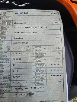 Predám Peugeot Speedfight 3 50ccm - 6