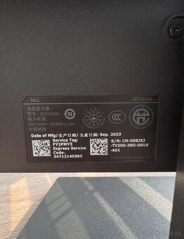 Monitor DELL SE2722HX 27” - 6