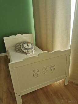 Klups Marsell 140x70 White detská postieľka - 6