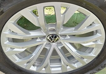 Atraktívne hliníkové disky originál VW - 5x112 R18 - 6