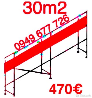 Predám lešenie kvalitne ,certifikované , pozink - 6