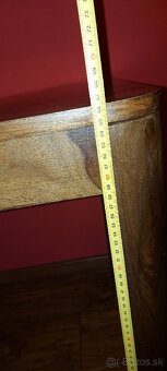 Stôl, stolík, sheesham - 6