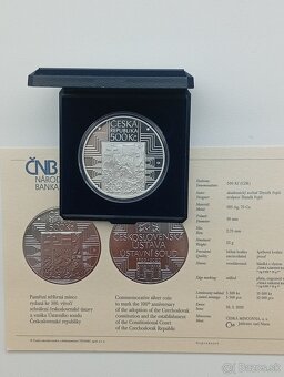 Strieborné mince 500 KČ Proof - 6