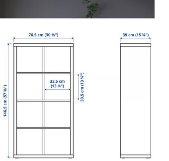 dve supravy regalov kallax IKEA - 6