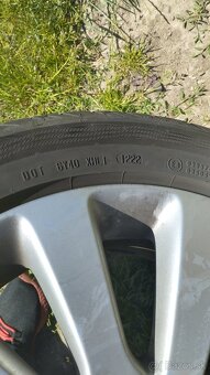 Hliníkové disky s letnými pneumatikami 225/50/17 - 6