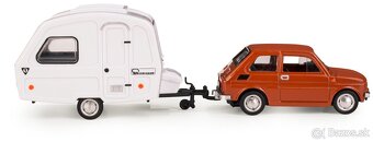 Fiat 126 + Niewiadow N250C 1:43 colorfull - 6