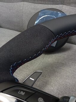 Športový alcantara BMW volant - 6
