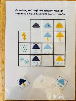 Aktivity pre deti, Montessori, suchý zips, laminované - 6