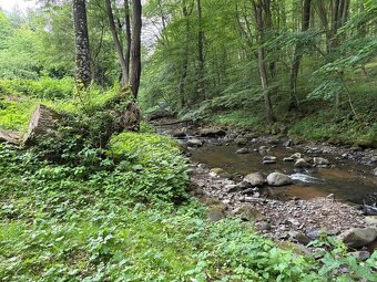 Na predaj murovaná chata v prírode s veľkým pozemkom (1647m2 - 6