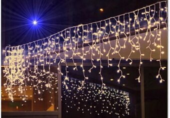 🎄 CENCÚLE 500 LED – 21 METROV ❄️ Studená/Teplá biela - 6