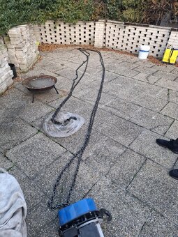 Kladkovy zdvihak,retazovy na disloyal Kabul 3t. - 6