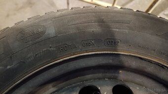 Zimné plneu Michelin aj s diskami 195/65R15 - 6