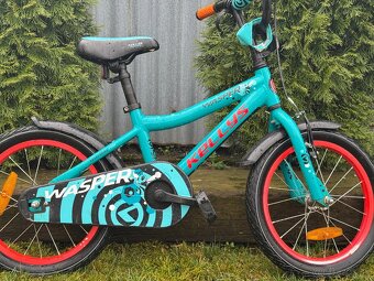 Detský bicykel 16" Kellys Wasper modrý - 6