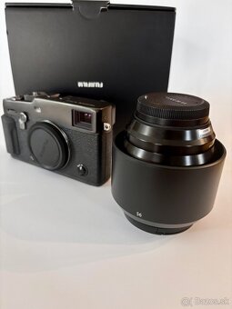 Predám Fuji x pro 3 + 2 batérie + kožený obal - 6