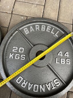 ‼️✅Olympijske kotuce/ Barbell Standard - 6