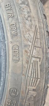 Predám 4ks.celoročné pneumatiky continental 225/45R17 94W. - 6