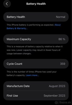 iPhone 15 Pro Max 256GB – Natural Titanium, TOP stav - 6