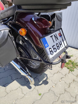 Jawa 300CL , plexi , ťažné , kufor, brašne - 6