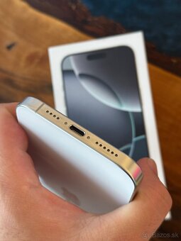 iPhone 16 Pro Max 256gb white top stav - 6