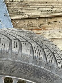 4ks Conti TS860 195/65 R16 +plechy orig VW golf 5 - 6