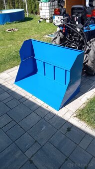 Transportný box hydraulicky sklápateľný za malotraktor - 6