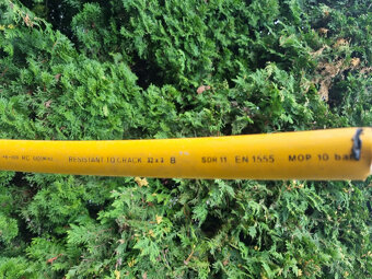 Plynová rúra HDPE 32X3 :  13metrov - 6