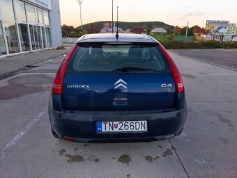 Citroen C4 1.6 benzín 16v 2006 M5 80kw (110koní) - 6