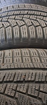 Predám 4ks jazdené zimné 205/55r17-95V Hankook - 6