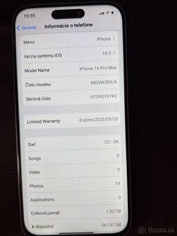 IPhone 16 Pro max 1GB - 6