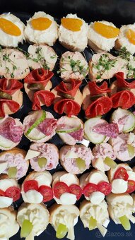 Studené misy, jednohubky,kanapky - 6