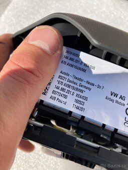 airbag ridice vw PASSAT b8 polo t6.1 t7 caddy - 6