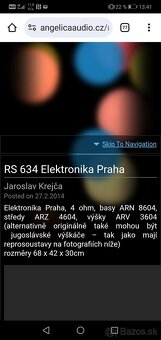Elektronika PRAHA RS 634 - 6