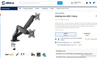 Monitor Samsung S366C, Samsung C24F396FHU, Držiak na monitor - 6