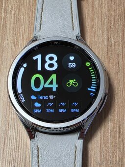 Samsung Watch 6 Classic 47mm, LTE, Strieborné - 6