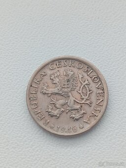 Československe 1 kčs mince - 6