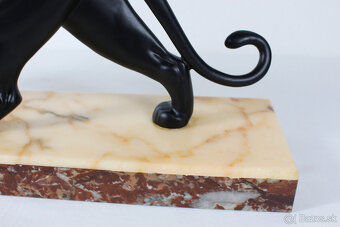 art deco skulptúra,Alexandre Ouline - 6