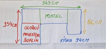 Sedacia súprava v tvare U - 6