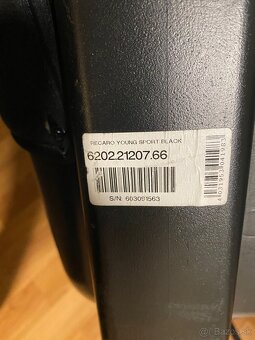 Autosedačka RECARO 9-36kg - 6
