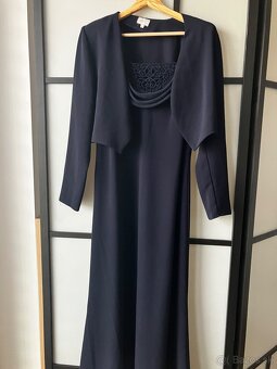 Plesové šaty 42/44 aj s bolerkom - 6