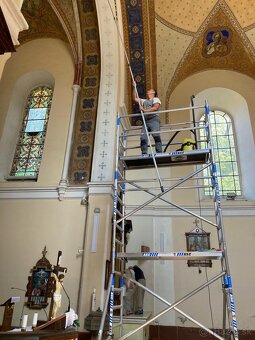 Pojazdné hliníkové lešenie. 75 x 200 / 8,50m DOPRAVA ZDARMA - 6