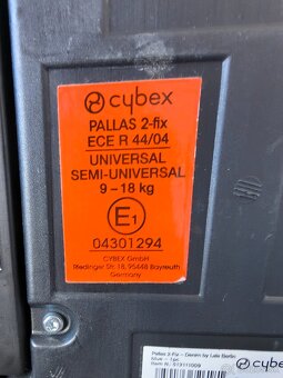 Autosedačky Cybex - 6